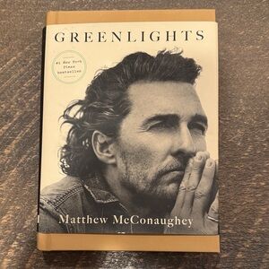 Greenlights Hardcover Book by Matthew McConaughey